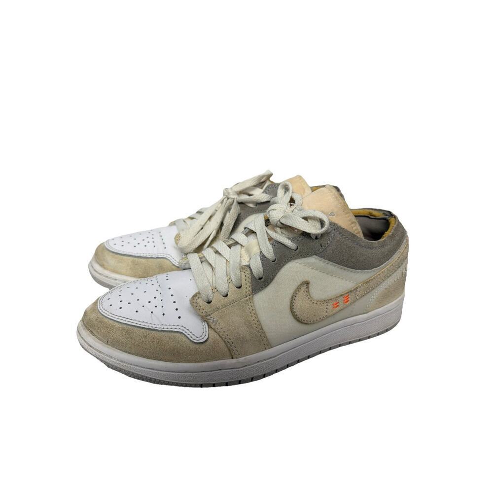 Nike Air Jordan 1 Low SE Craft Shoes Sneakers Cream/Phantom DN1635-100 Men’s 7